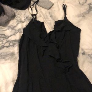 Jumpsuit with ruffle detail